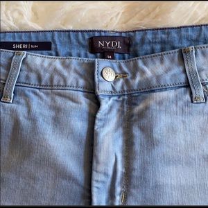 NYDJ Sheri slim fit jeans size 14